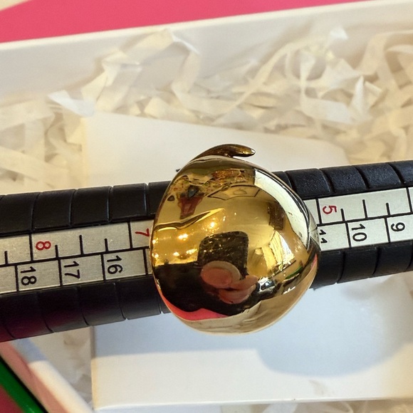 Gold Bottega Veneta Women's Jewelry Ring - Picture 12 of 15